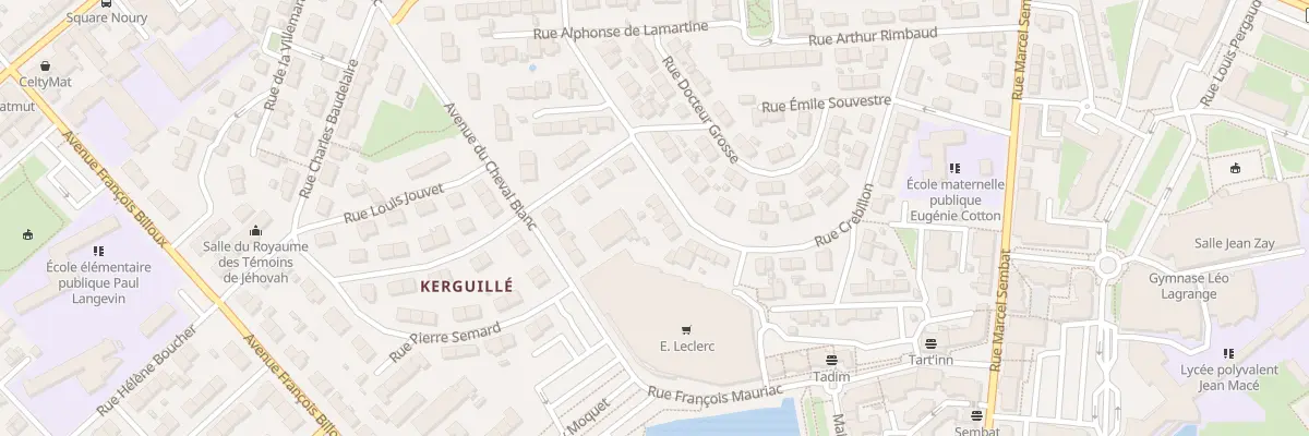 Plan du 37 Rue Crebillon à Lanester