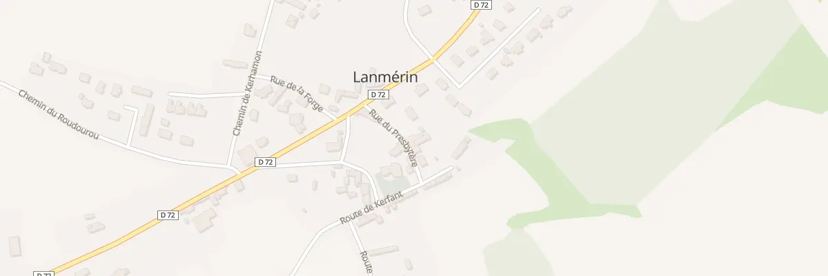Plan du 5 Rue du Presbytère à Lanmérin