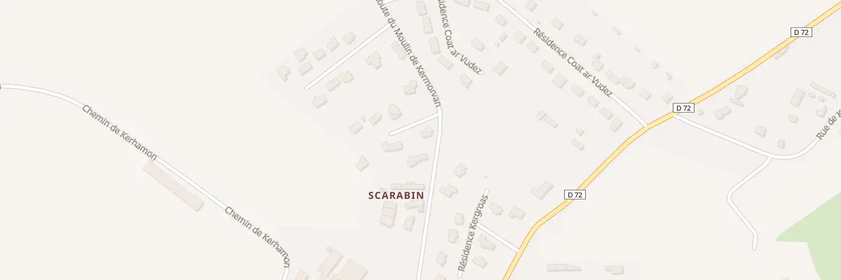 Plan du 11 Res Kerscarabin à Lanmérin
