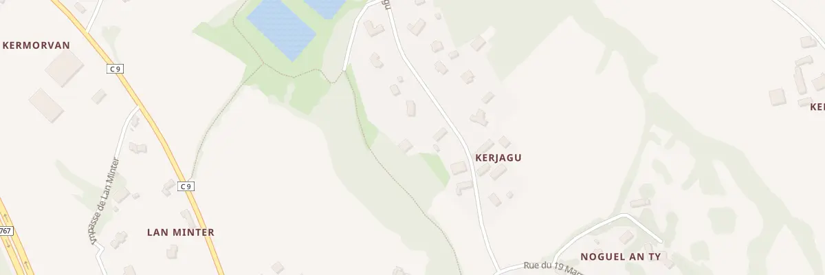 Plan du 5 Kerjagu à Cavan