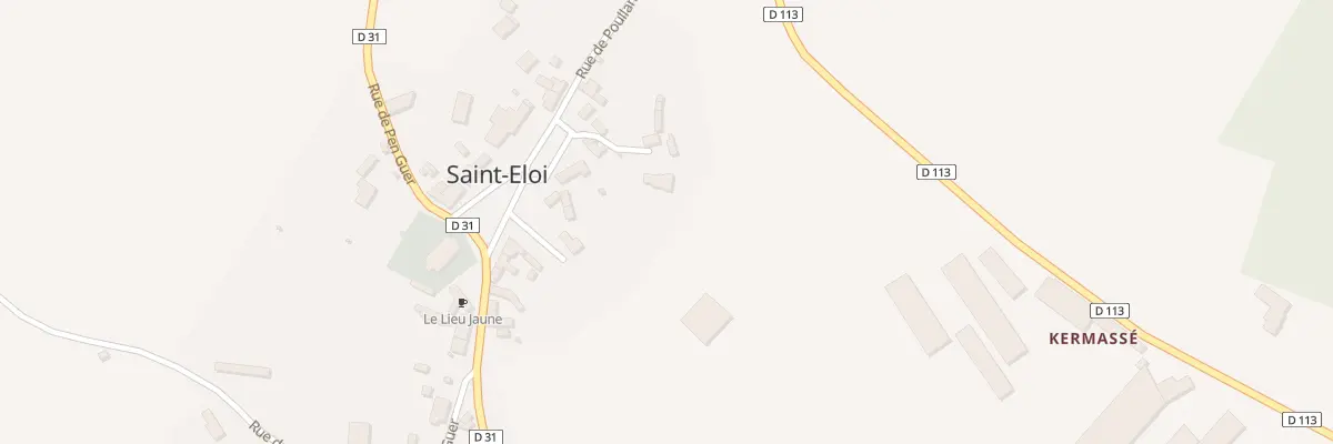 Plan du 24 Pl du Centre à Louargat