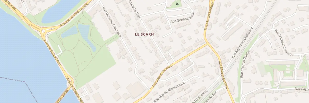 Plan du 5 Rue Jean-Marie Le Hen à Lanester