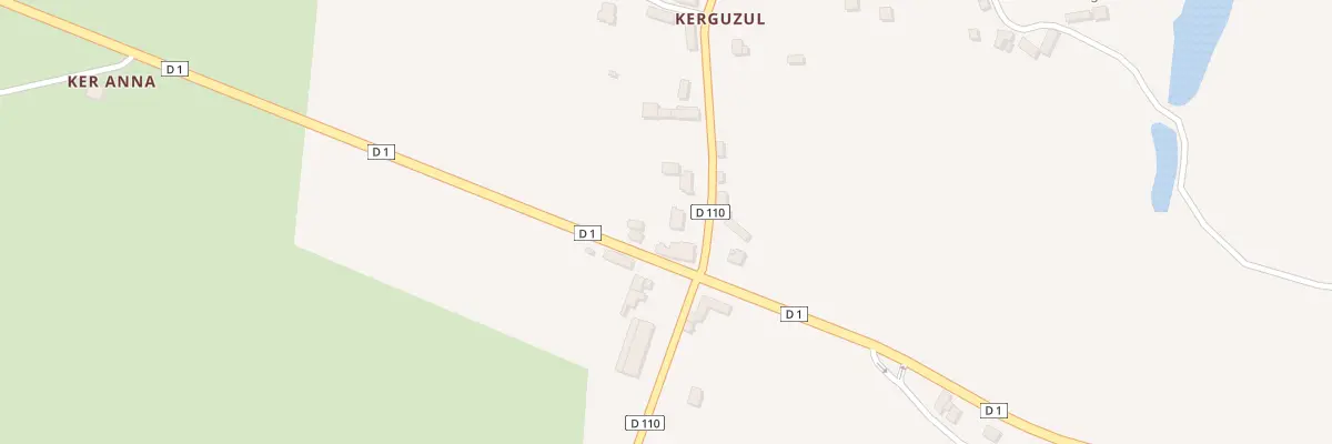 Plan du 301 Kerguzul à Plouray