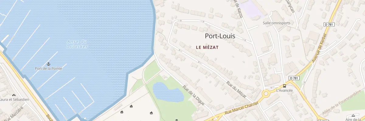 Plan du 5076A Rue du Mezat à Port-Louis