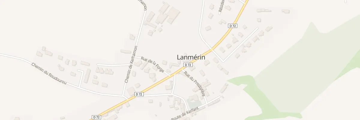 Plan du 13 Rte de Langoat à Lanmérin