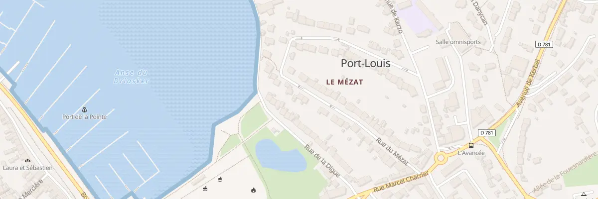 Plan du 29 Rue du Mezat à Port-Louis