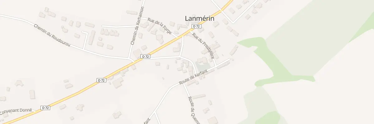 Plan du 9 Pl du 19 Mars à Lanmérin