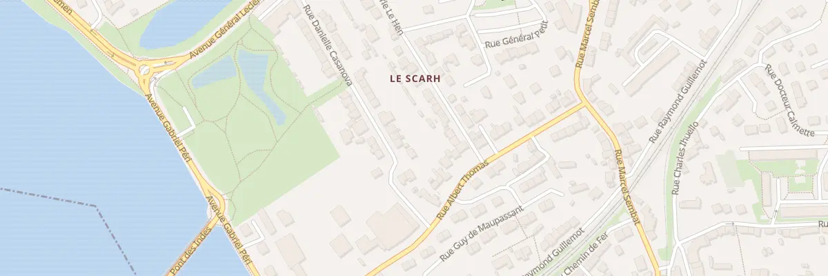 Plan du 36 Rue Danielle Casanova à Lanester
