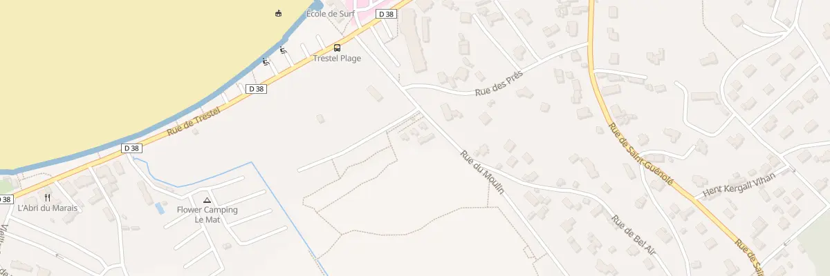 Plan du 71B Rue du Moulin à Trévou-Tréguignec