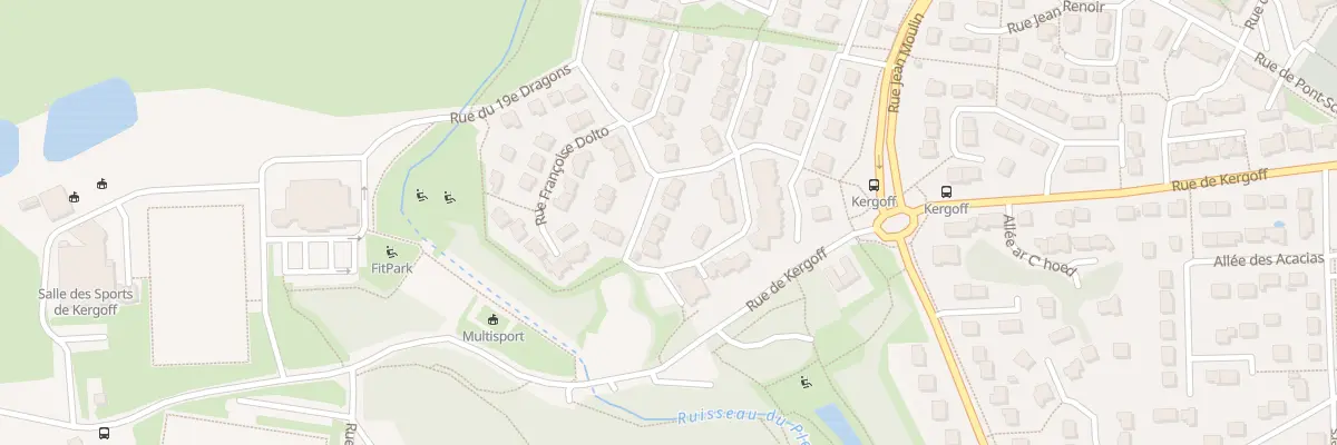 Plan du 5 Rue Prof Cassin à Caudan
