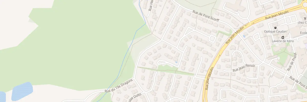 Plan du 27 Rue Prof Cassin à Caudan