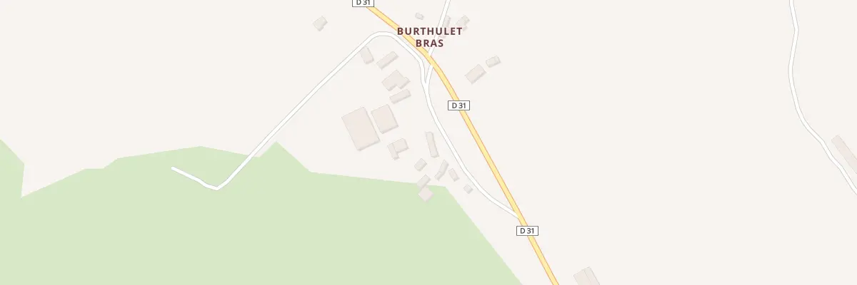 Plan du 2 Burtulet Bras à Saint-Servais