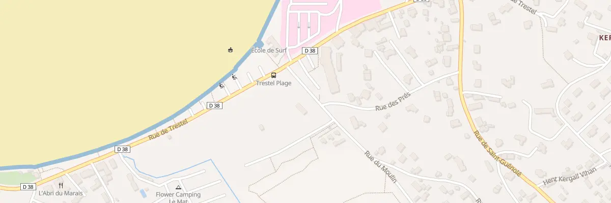 Plan du 73 Rue du Moulin à Trévou-Tréguignec