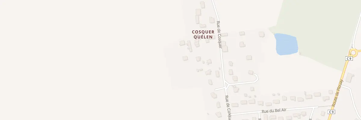 Plan du 5210A Cosquerquelen à Cléguer