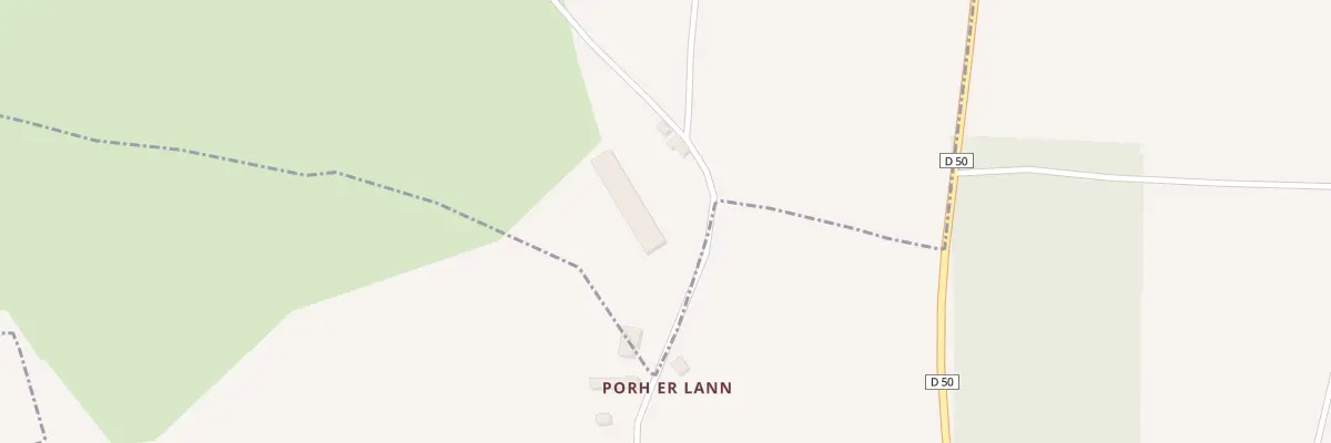Plan du 1 Huit Er Logoden à Saint-Caradec-Trégomel