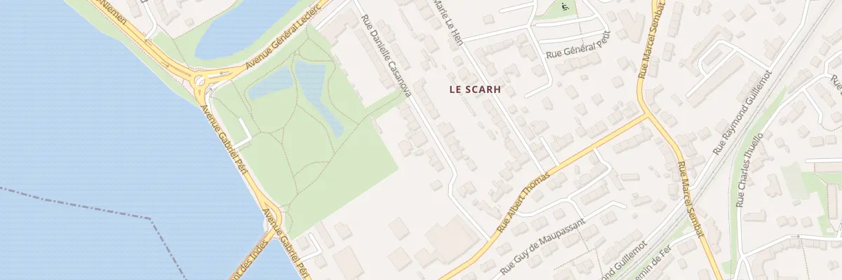 Plan du 27 Rue Danielle Casanova à Lanester