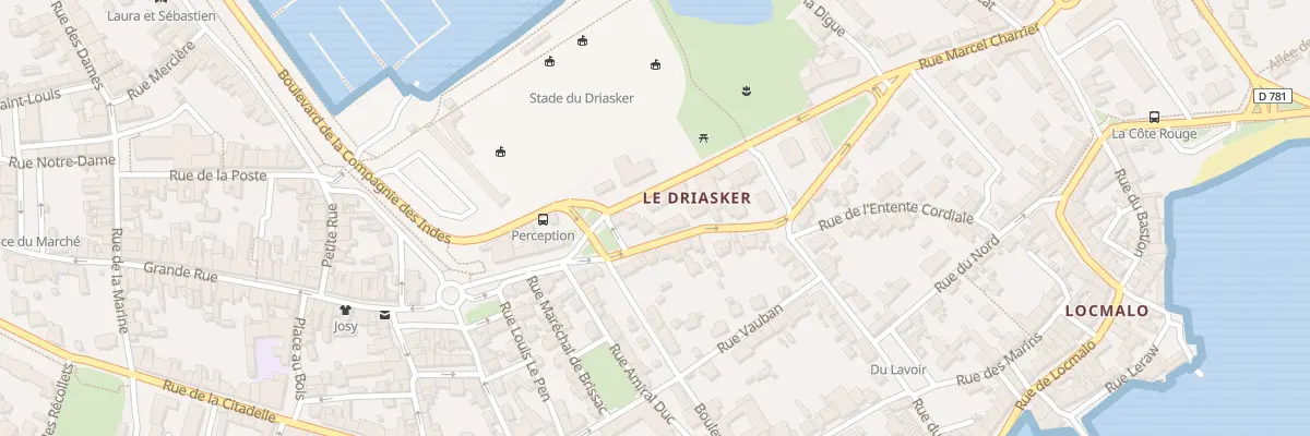 Plan du 8 Av Marcel Charrier à Port-Louis