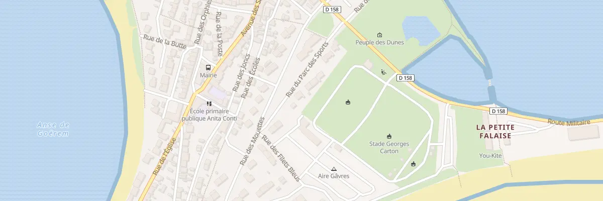 Plan du 8 Rue du Parc des Sports à Gâvres