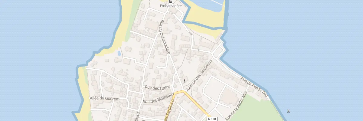 Plan du 5 Rue du Débarcadère à Gâvres