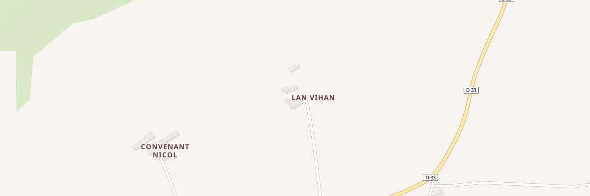 Plan du 5192 Lan Bihan à Pluzunet