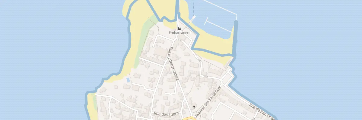 Plan du 23 Rue du Débarcadère à Gâvres