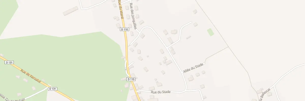 Plan du 24 Rue du Mané à Saint-Caradec-Trégomel
