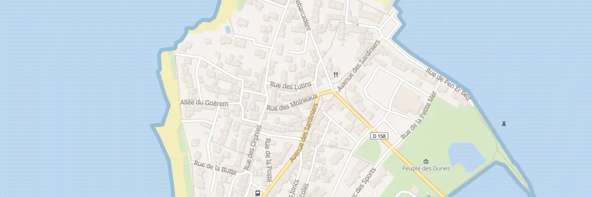 Plan du 5 Rue des Moineaux à Gâvres