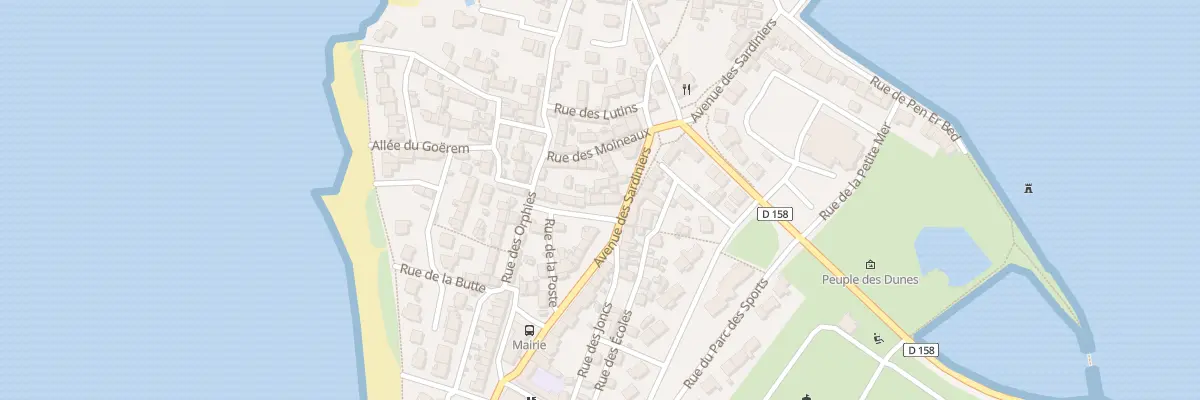 Plan du 3 Pl Gen de Gaulle à Gâvres