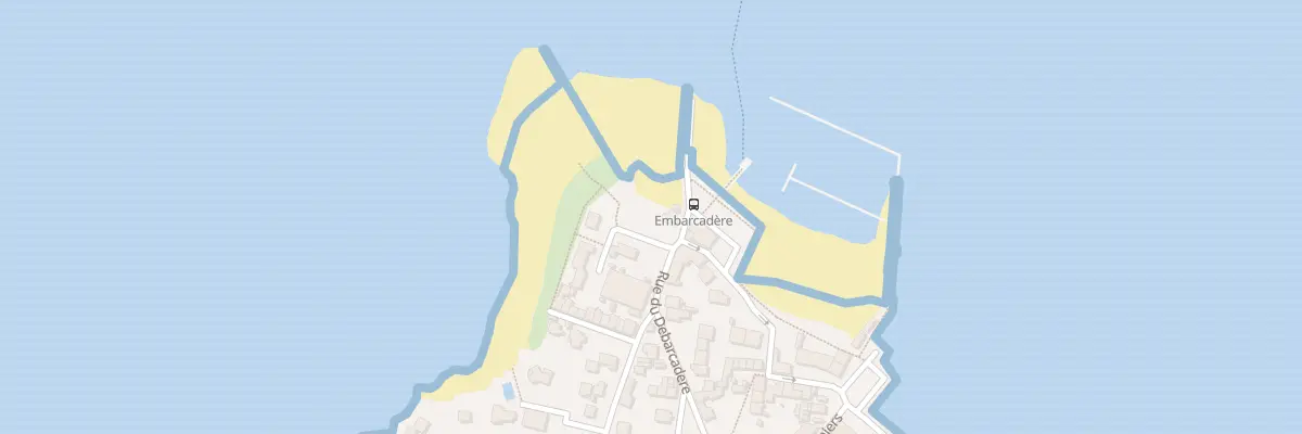 Plan du 22 Rue du Débarcadère à Gâvres