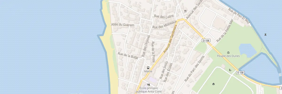 Plan du 5 Rue des Orphies à Gâvres