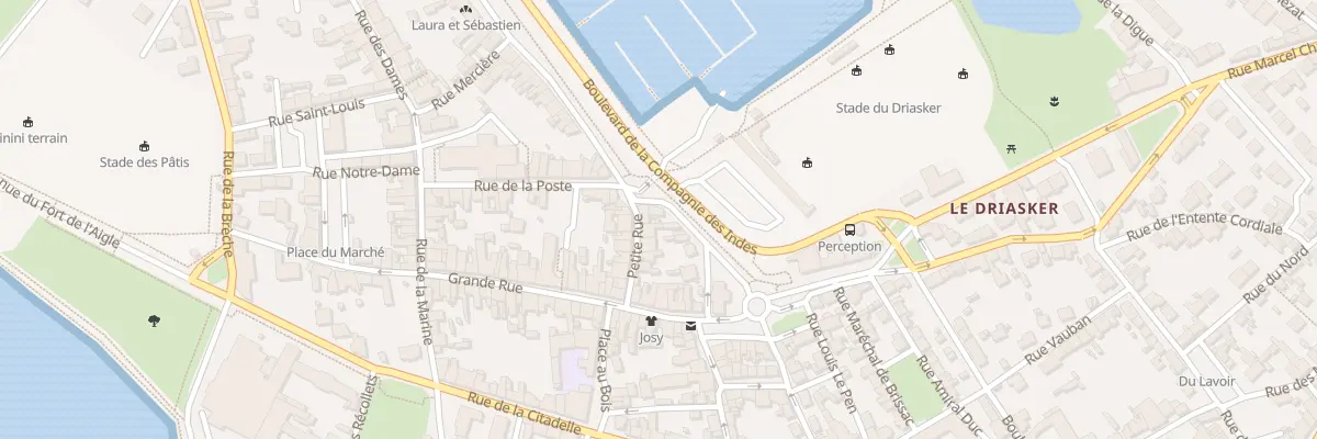 Plan du 38 Rue de la Pointe à Port-Louis