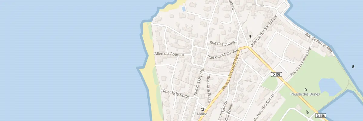 Plan du 9 Rue du Tumulus à Gâvres