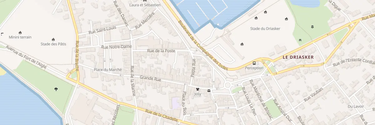 Plan du 4 Petite Rue à Port-Louis