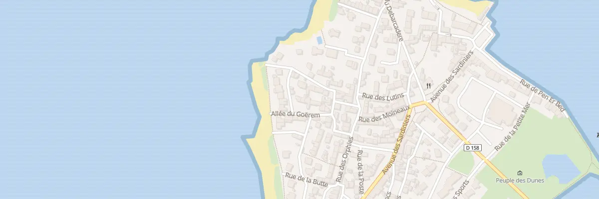 Plan du 4 Rue de Goerem à Gâvres