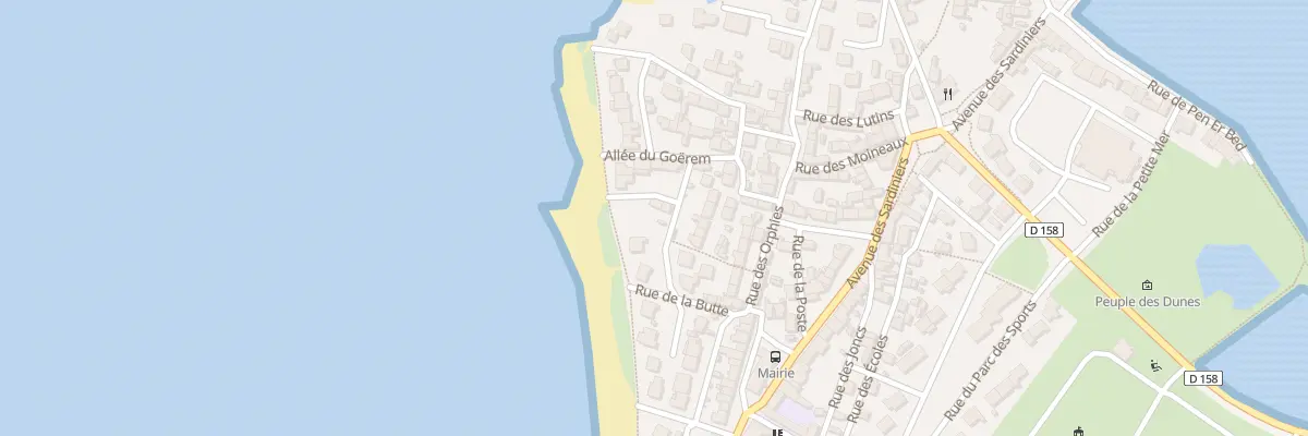 Plan du 12 Rue du Tumulus à Gâvres