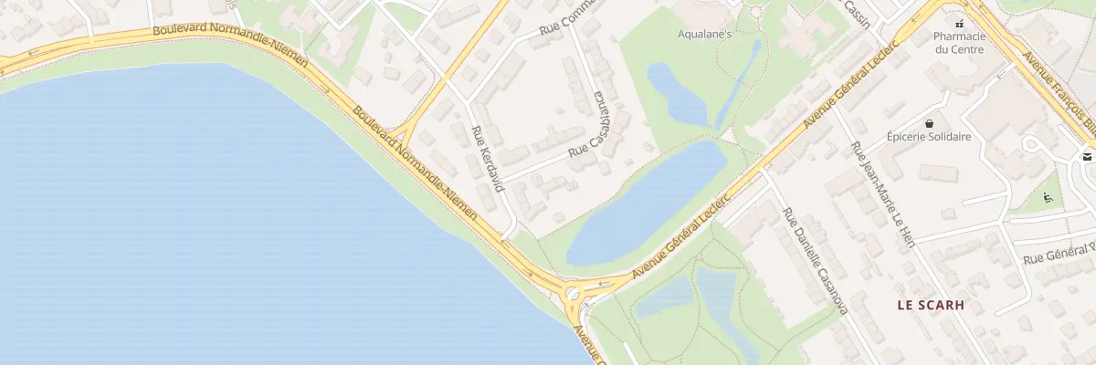 Plan du 25 Rue Casabianca à Lanester