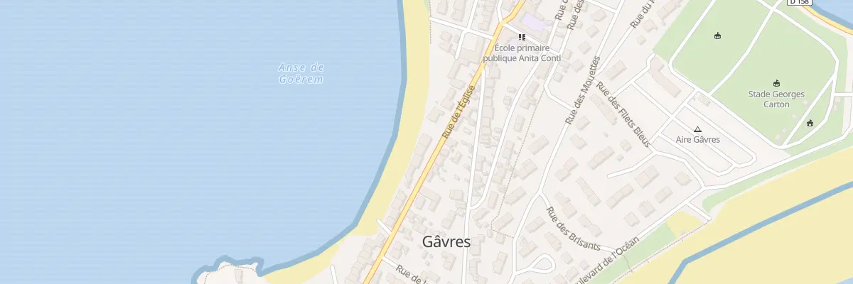 Plan du 11 Rue de l’Église à Gâvres
