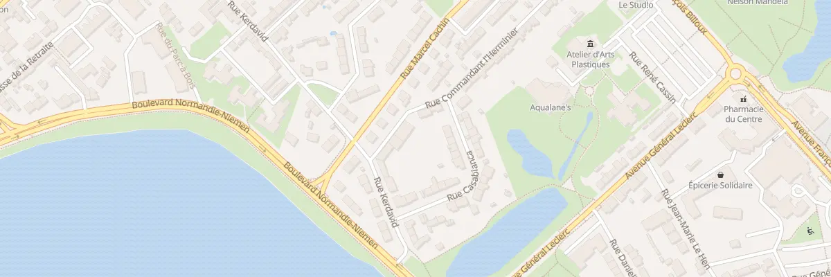 Plan du 49 Rue Cdt l’Herminier à Lanester