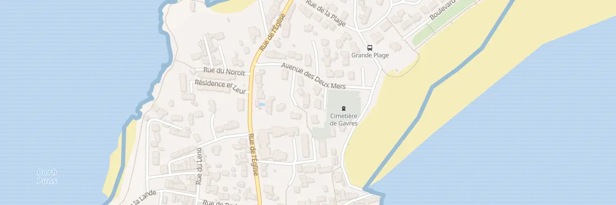 Plan du 18 Av des Deux Mers à Gâvres