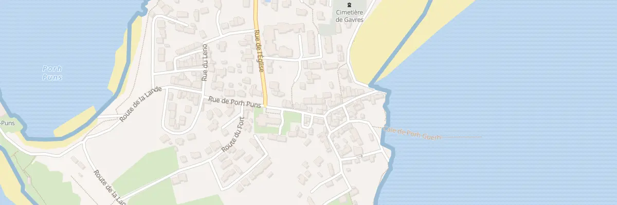 Plan du 10B Rue de Porh Guerh à Gâvres