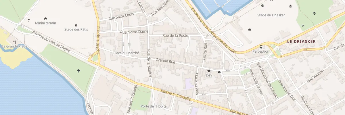 Plan du 32 Grande Rue à Port-Louis