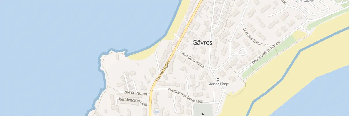 Plan du 38B Rue de l’Église à Gâvres