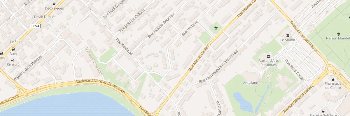 Plan du 41 Rue Voltaire à Lanester