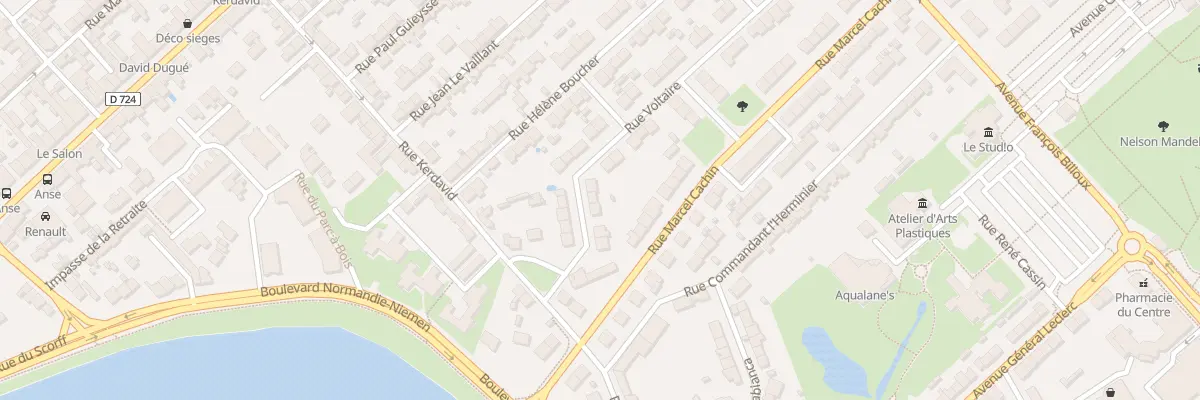 Plan du 39 Rue Voltaire à Lanester