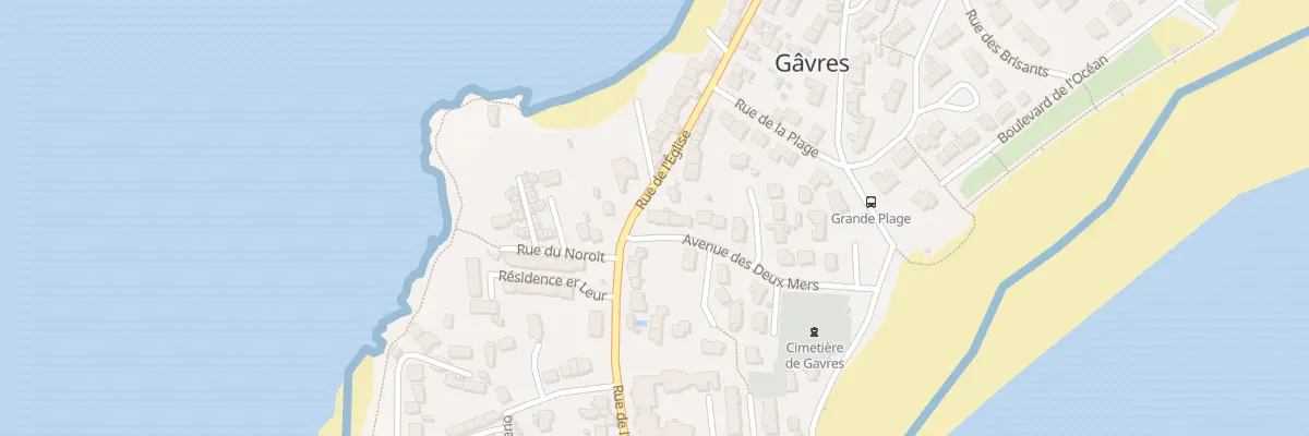 Plan du 48 Rue de l’Église à Gâvres