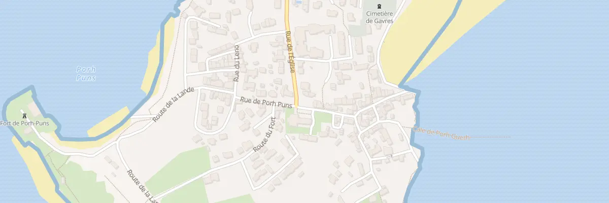 Plan du 66 Rue de l’Église à Gâvres