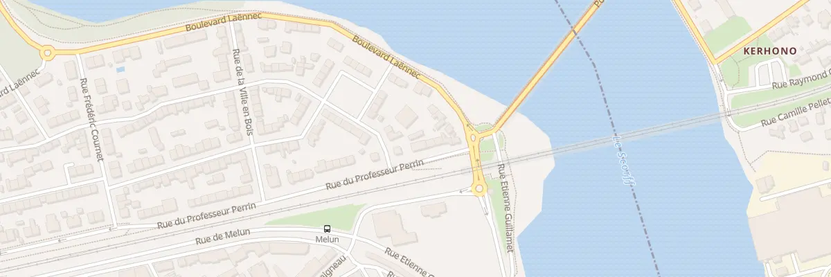 Plan du 41 Rue Professeur Perrin à Lorient