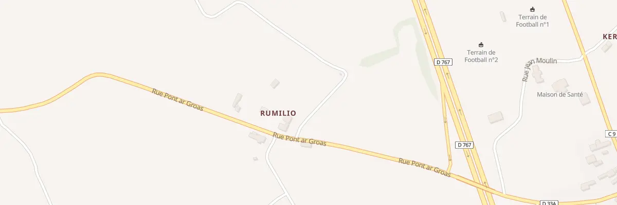 Plan du 2 Rumilio à Cavan