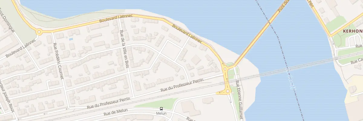 Plan du 13 Rue de la Poterie à Lorient