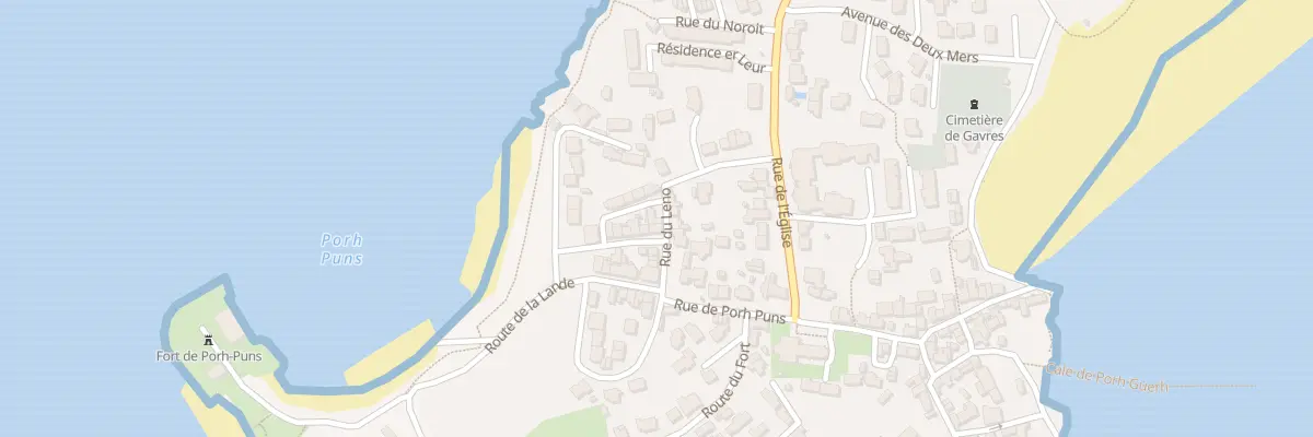 Plan du 17 Rue du Leno à Gâvres